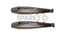 Royal Enfield Interceptor 650cc S S Red Rooster Exhaust Muffler Silencer - SPAREZO